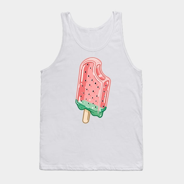Watermelon popsicle Tank Top by veraphina